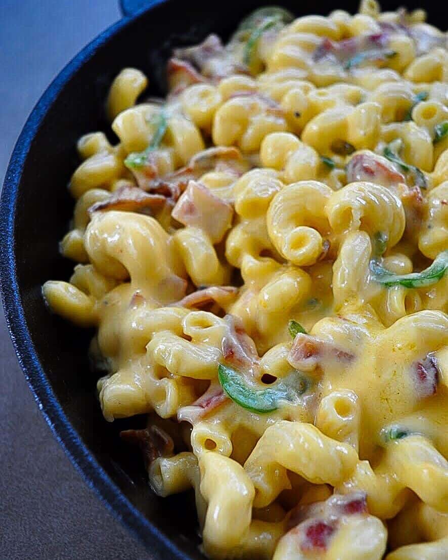 Bacon Jalapeno Mac n Cheese