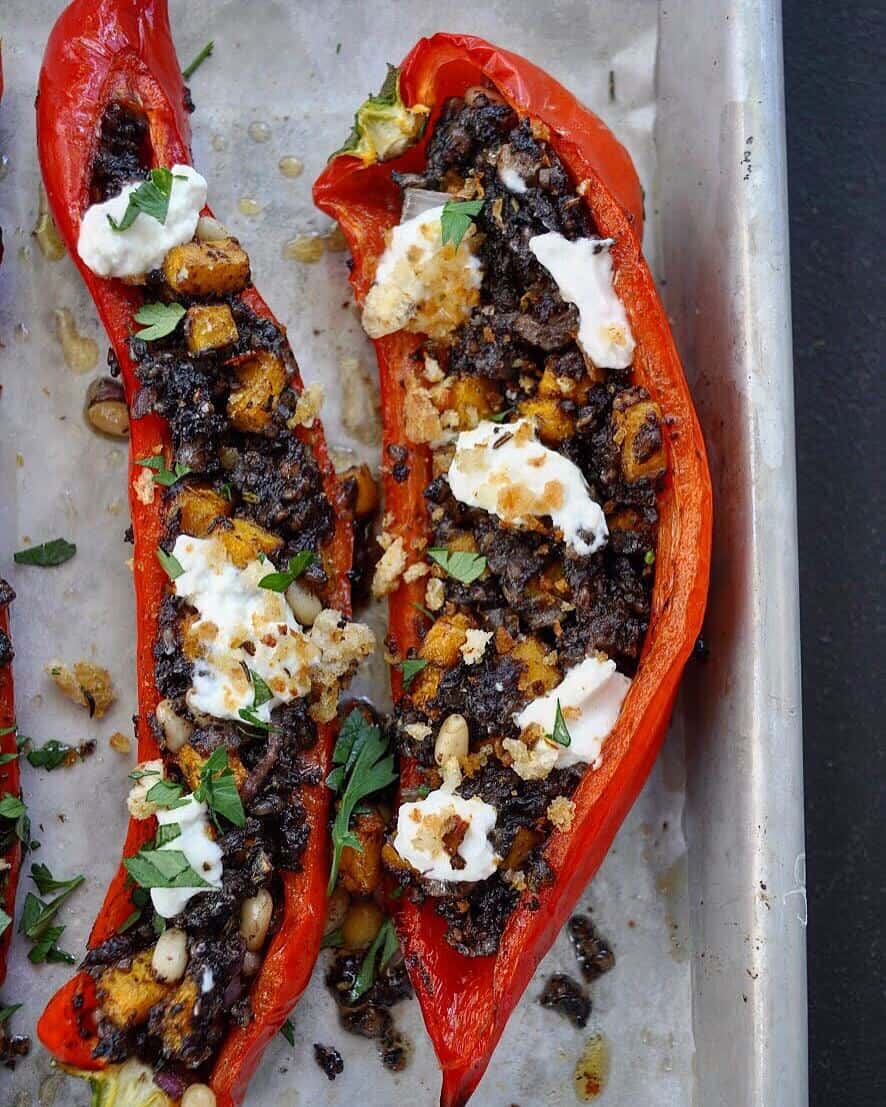 Stuffed Capsicums Stuffed Capsicums