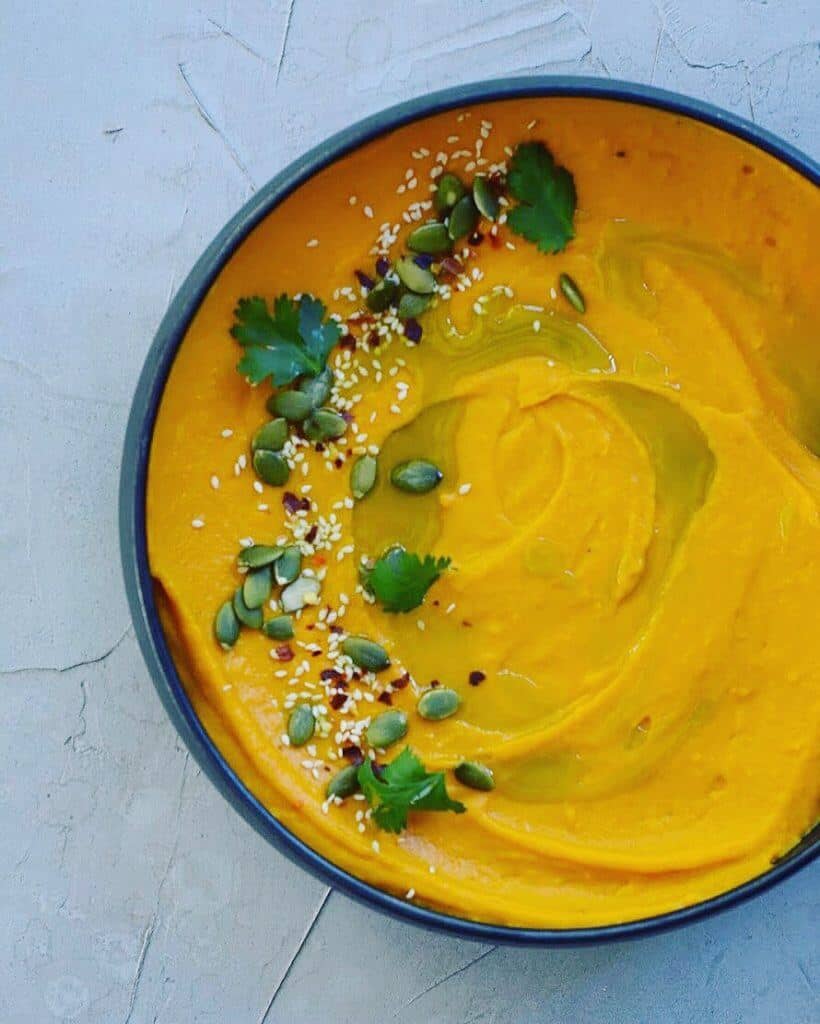 Smoked Pumpkin Hummus Smoked Pumpkin Hummus
