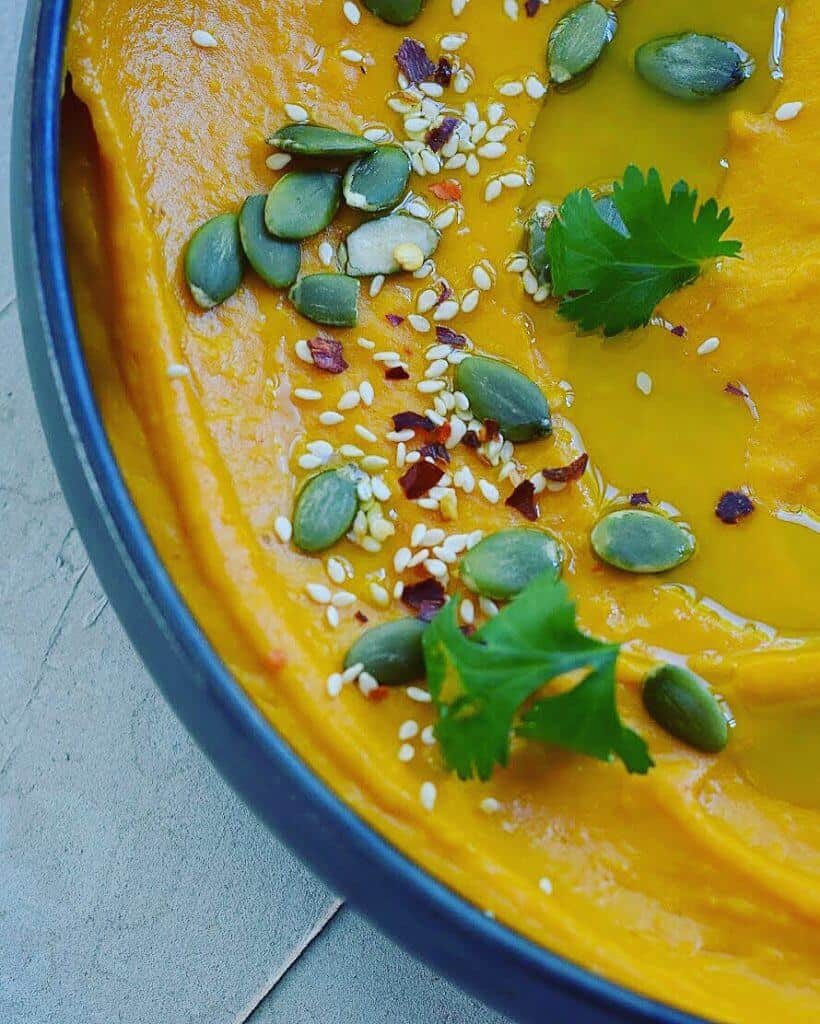 Smoked Pumpkin Hummus Smoked Pumpkin Hummus