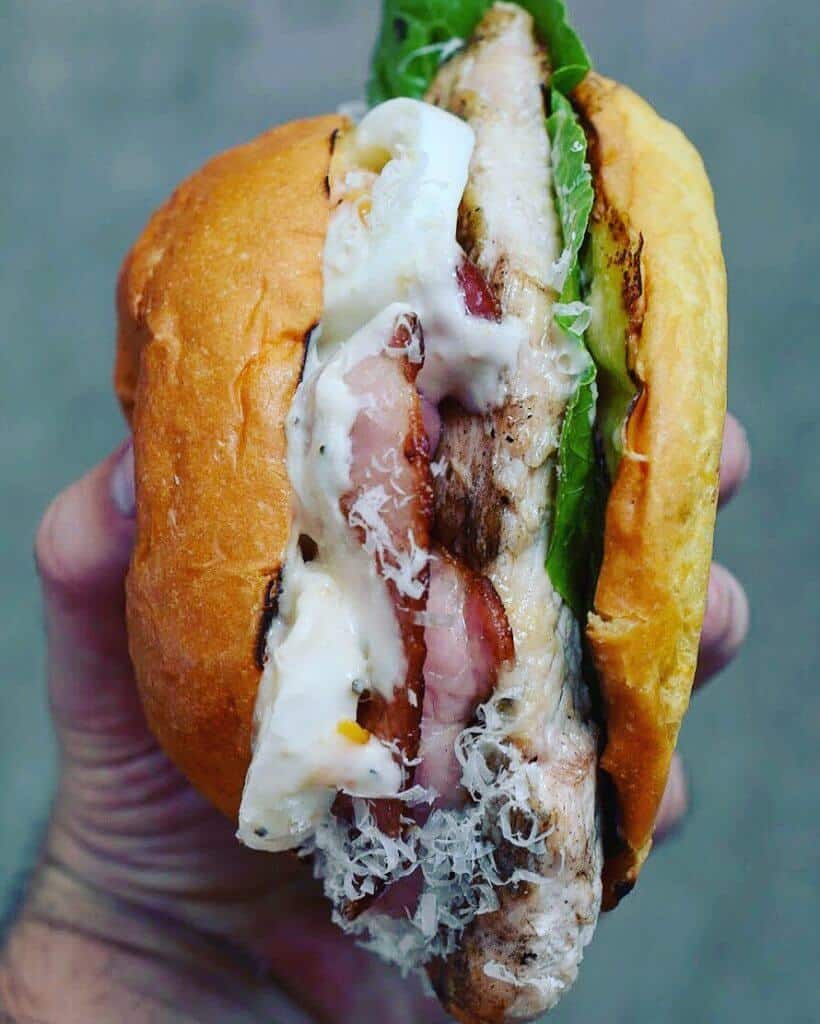 Chicken Caesar Sandwich Chicken Caesar Sandwich