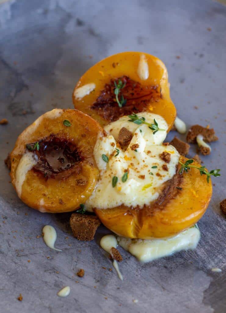 Spiced Roasted Peaches Spiced Roasted Peaches