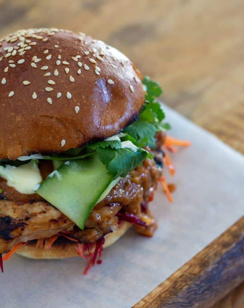 Chicken Satay Sandwich Chicken Satay Sandwich