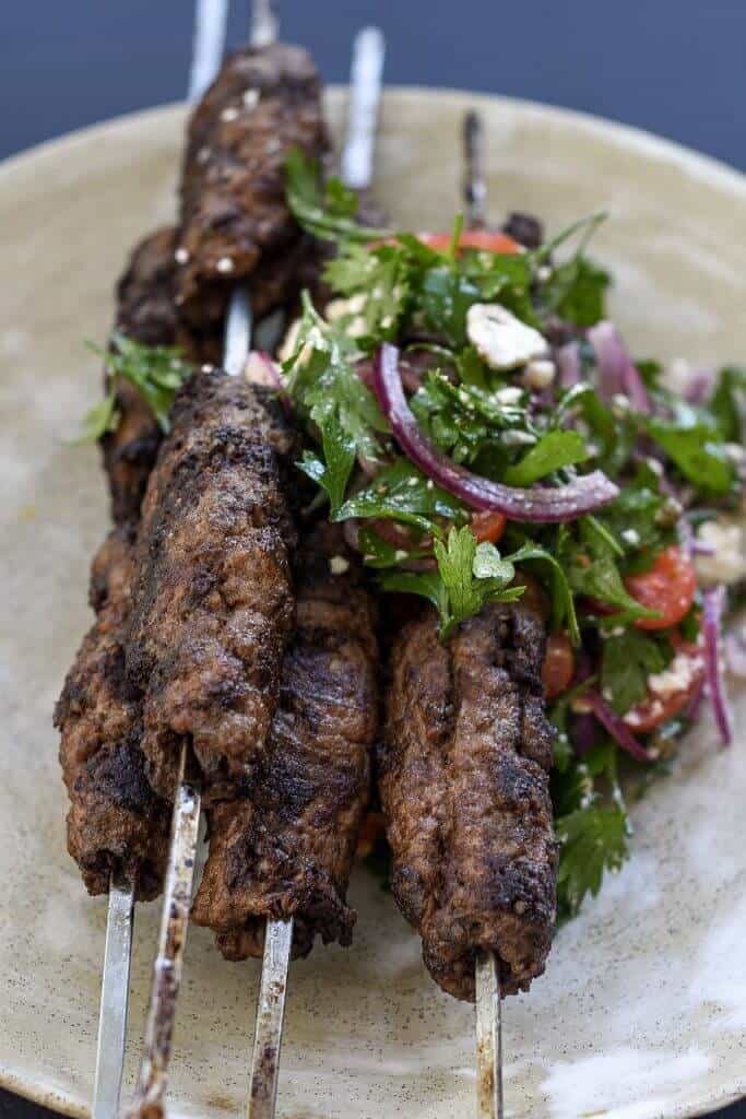 Grilled Lamb Skewers Grilled Lamb Skewers