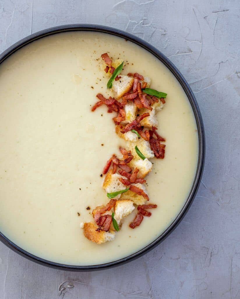 Cauliflower Bacon Soup Cauliflower Bacon Soup