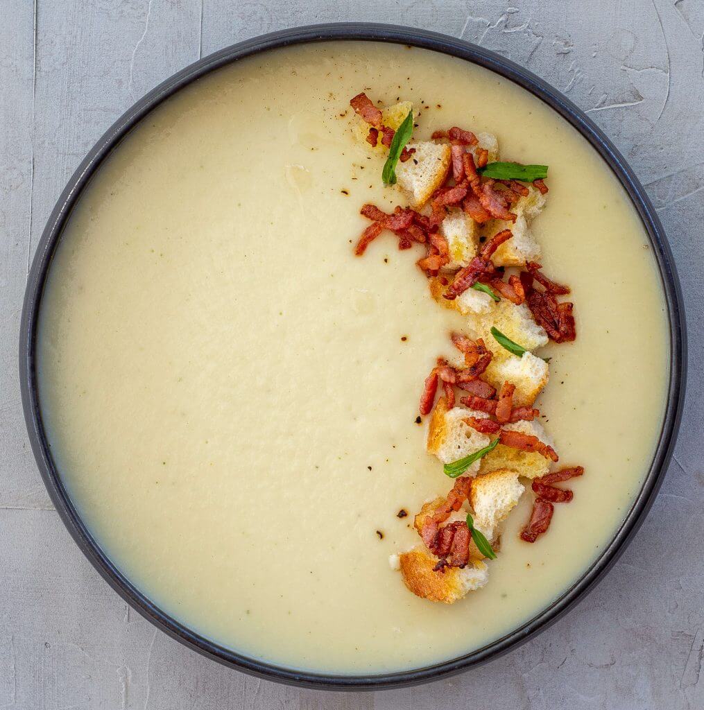 Cauliflower Bacon Soup Cauliflower Bacon Soup