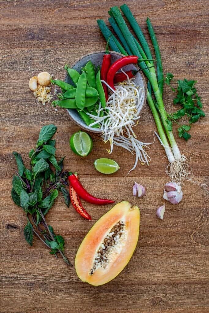 Asian Papaya Salad