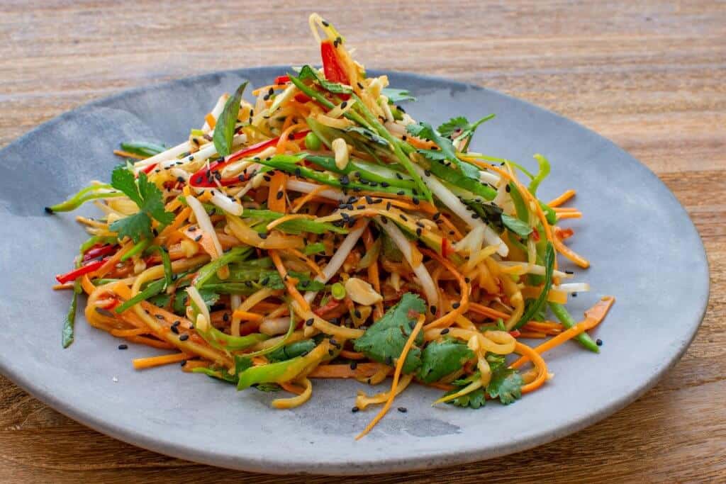 Asian Papaya Salad Asian Papaya Salad