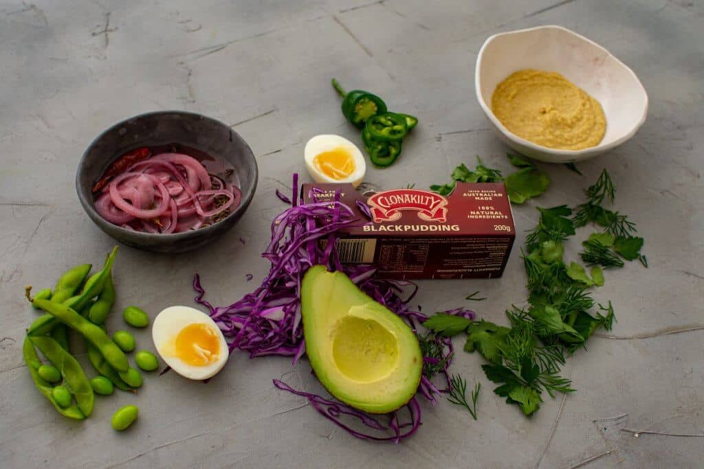 Black Pudding Nourishing Bowl