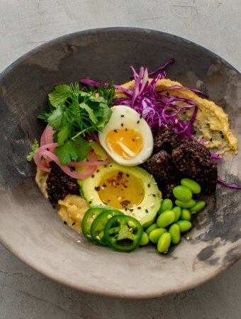 Black Pudding Nourishing Bowl