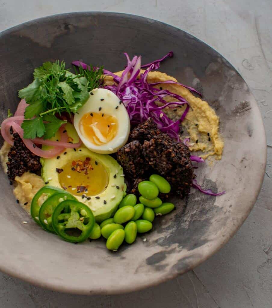 Black Pudding Nourishing Bowl