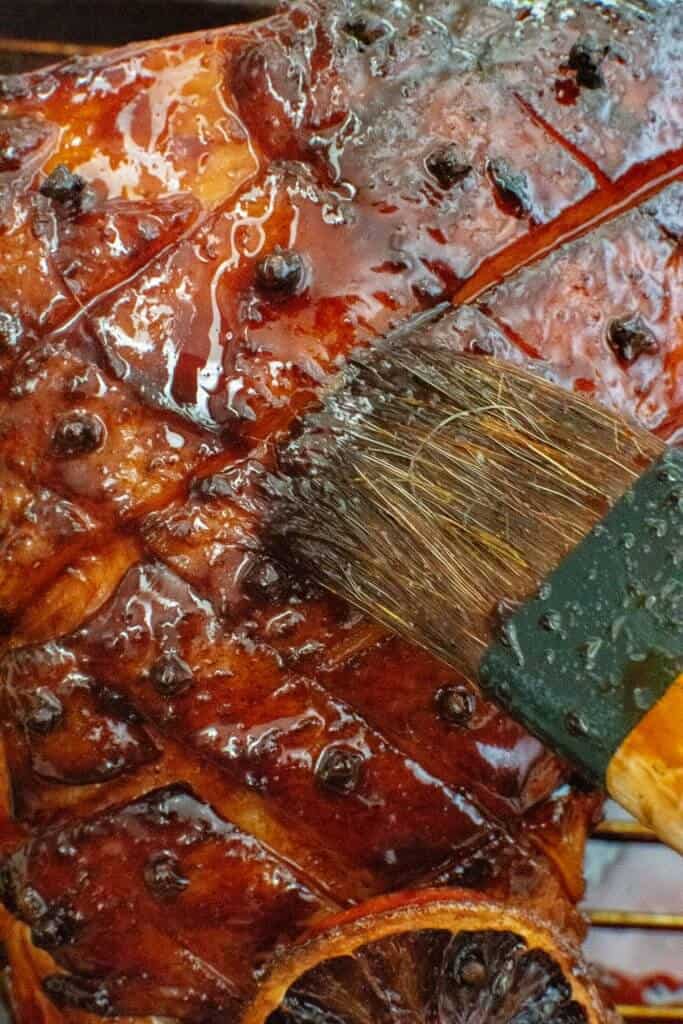 Maple Vanilla Glazed Ham