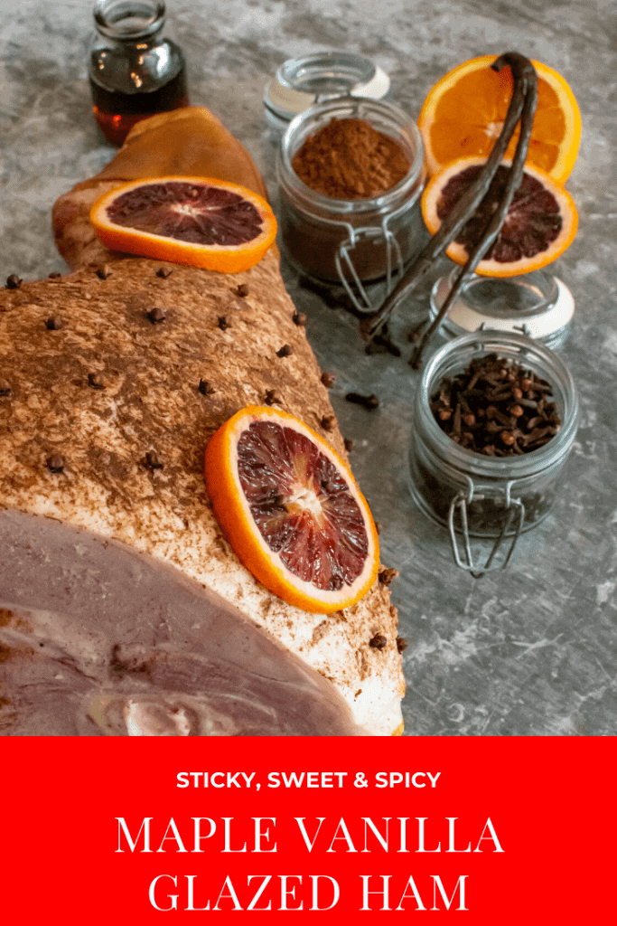 Vanilla Maple Glazed Ham