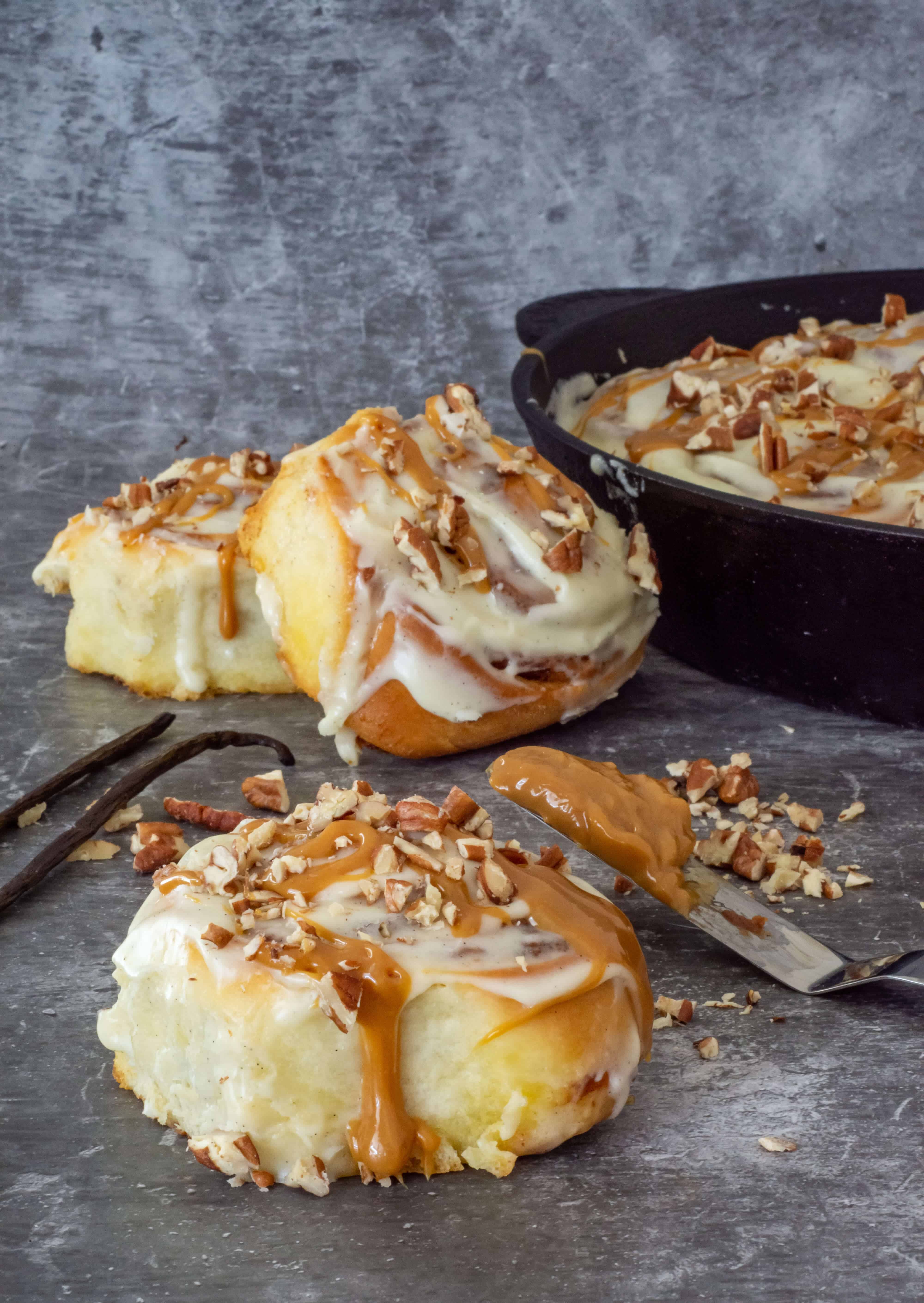 Dulche de Leche Cinnamon Rolls