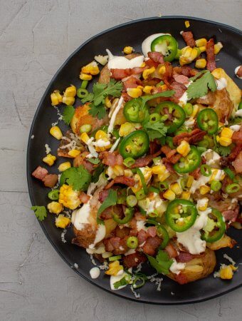 Loaded Smashed Potatoes