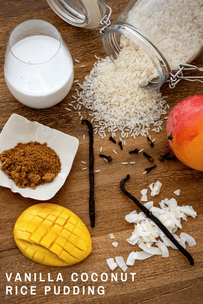 Vanilla Coconut Rice Pudding