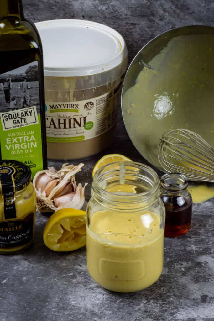 lemon tahini dressing ingredients