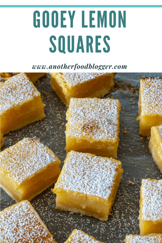 Gooey Lemon Squares