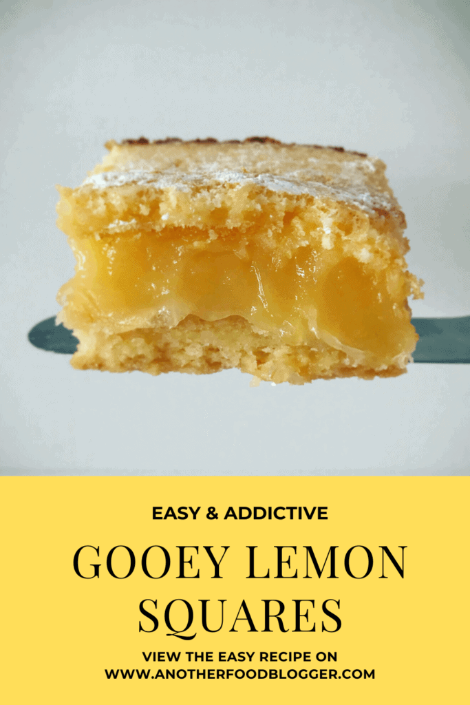 Gooey Lemon Squares