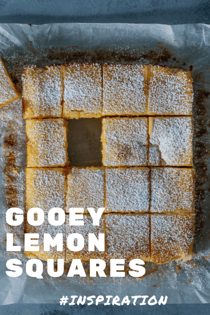 Gooey Lemon Squares