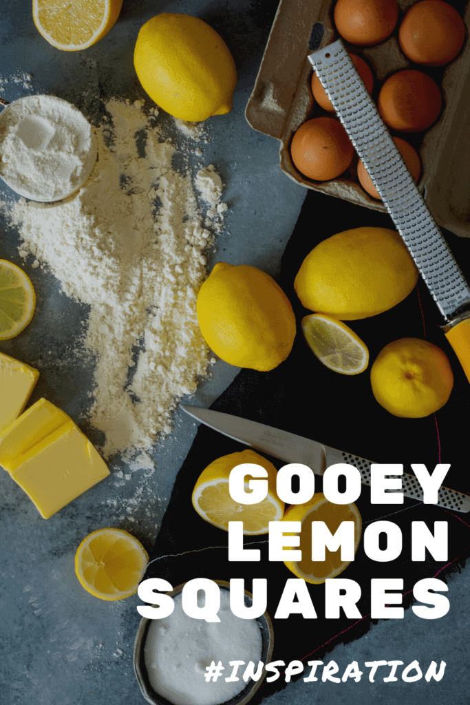 Gooey Lemon Squares
