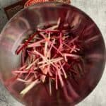 apple & beet slaw