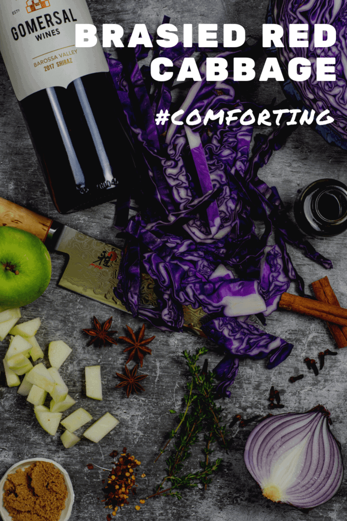 spiced red cabbage ingredients